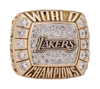 Shaquille ONeal 2000 Los Angeles Lakers NBA Championship Ring 